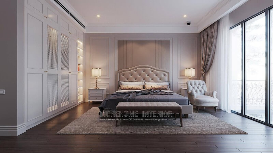 Cách thiết kế nội thất phòng ngủ đẹp ấn tượng| MoreHome