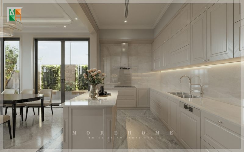 của không gian này
Phòng bếp là nơi ấm áp nhất, nơi có những tiếng cười và những cuộc trò chuyện khi nấu những món ăn ngon, bổ dưỡng cho người thân, bạn bè. Thiết kế nội thất của nó đóng vai trò quan trọng để tạo nên sự thành công của không gian này.