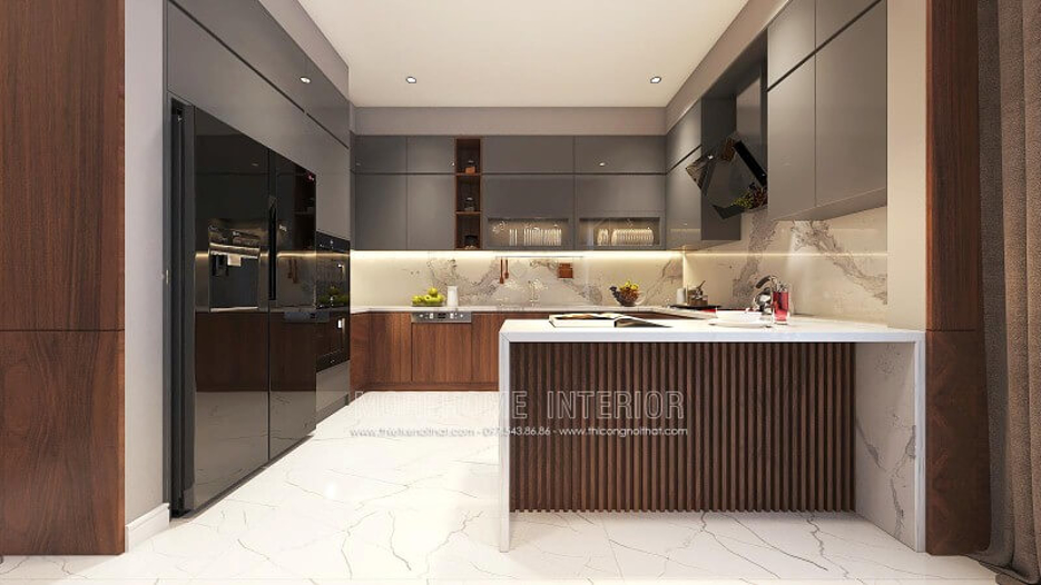 Tư vấn thiết kế phòng bếp đẹp và tiện nghi cho nhà ở tại Hà Nội